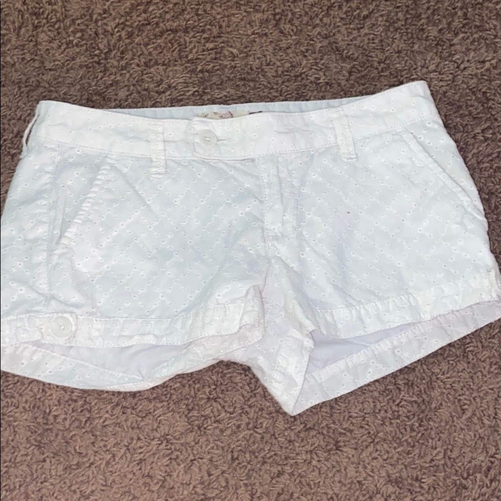 white shorts